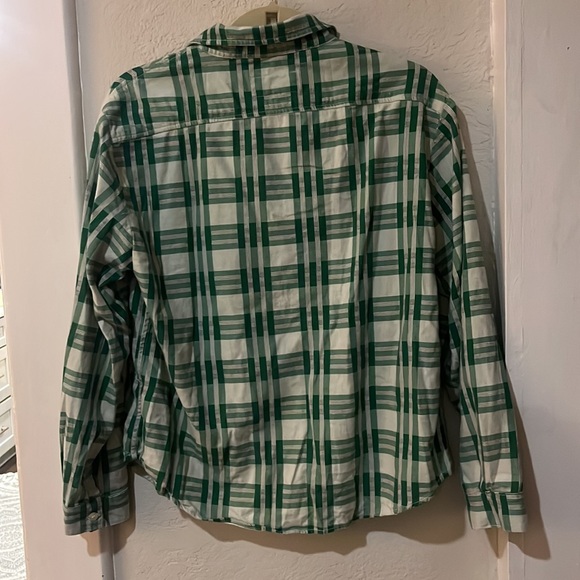 The Great Plaid Print Long Sleeve Button-Up Top - Picture 2 of 3